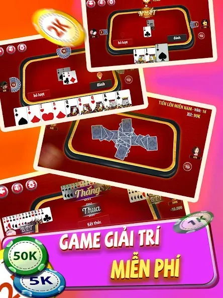 Tiến Lên Miền Nam - Tien Len  [МОД Unlimited Money] Screenshot 2