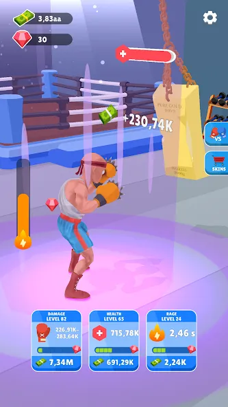 Tap Punch - 3D Boxing (Тап Панч)  [МОД Меню] Screenshot 3