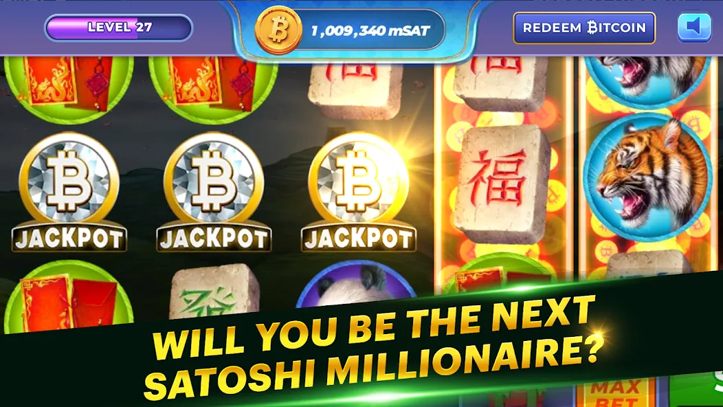 Satoshi Millions. Win Bitcoin  [МОД Unlimited Money] Screenshot 1