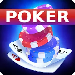 Взломанная Poker Offline: Texas Holdem  [МОД Бесконечные деньги] - полная версия apk на Андроид