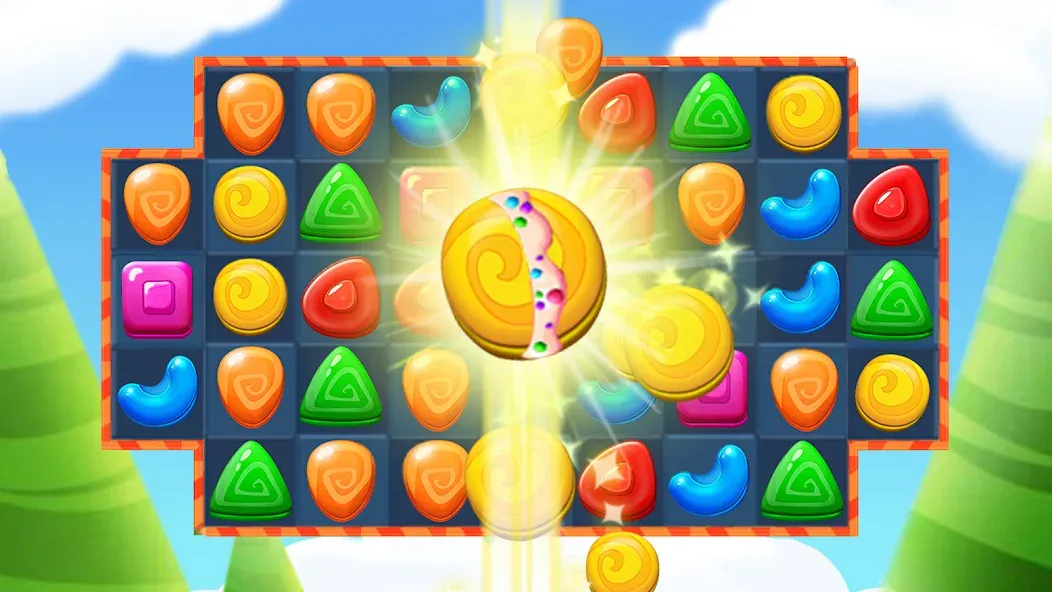 Cookie Jelly Match (Куки Джелли Матч)  [МОД Меню] Screenshot 2