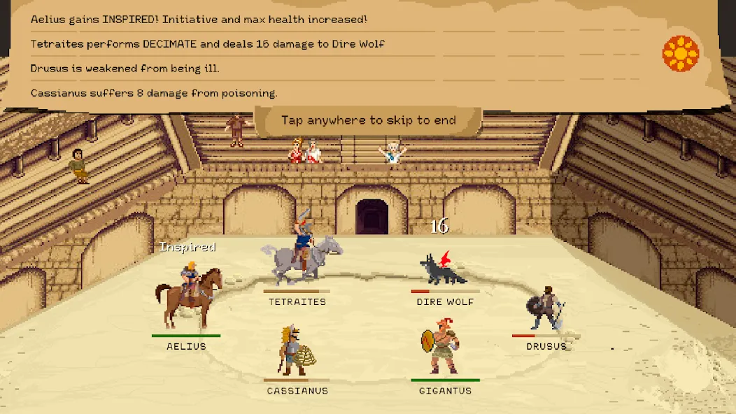 Gladiator manager (Гладиатор менеджер)  [МОД Много монет] Screenshot 4