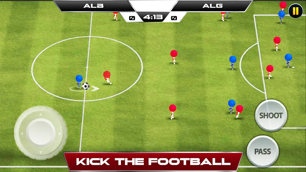 Stickman Soccer Football Game  [МОД Unlocked] Screenshot 4