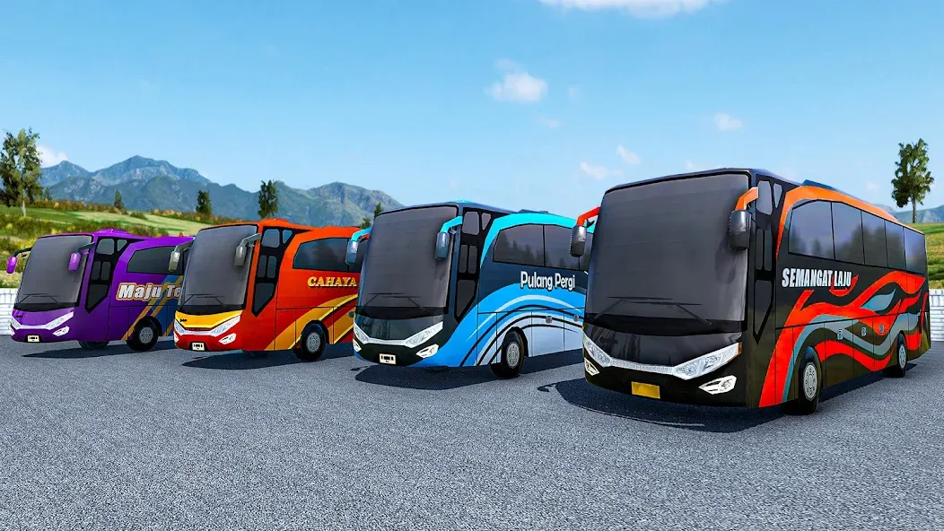 Highway Bus Simulator Bus Game  [МОД Menu] Screenshot 3