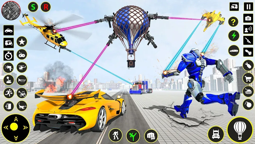 Truck Game - Car Robot Games  [МОД Mega Pack] Screenshot 4