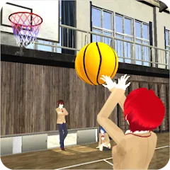 Взломанная School Basket (Школьная корзина)  [МОД Unlocked] - полная версия apk на Андроид