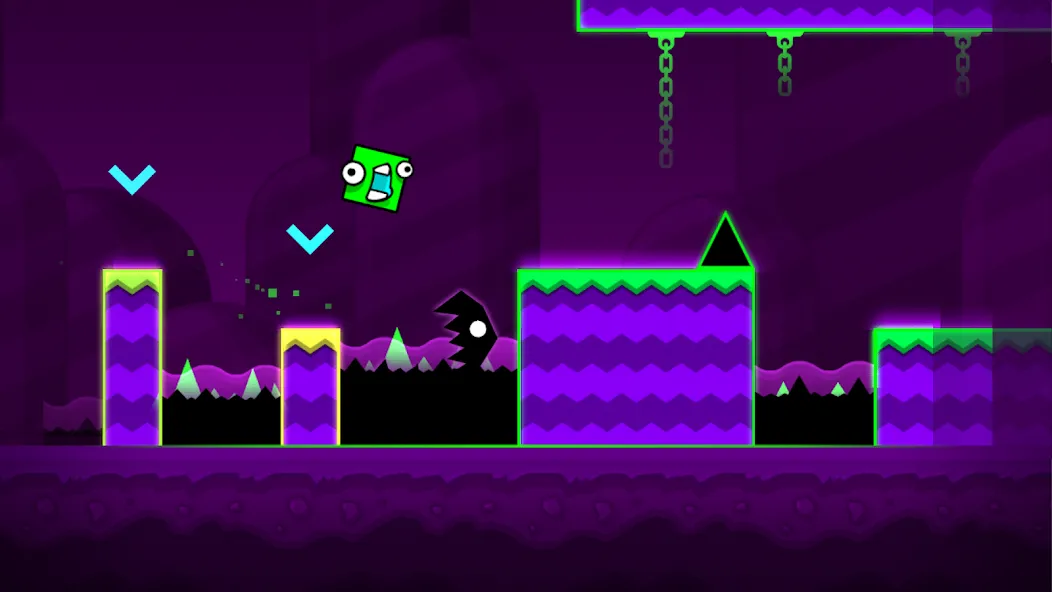 Geometry Dash World (Геометри Дэш Ворлд)  [МОД Много монет] Screenshot 1