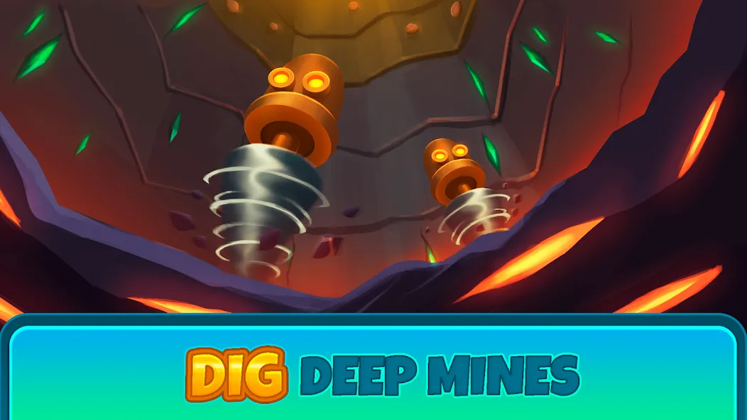 Deep Town: Idle Mining Tycoon (Дип Таун)  [МОД Unlimited Money] Screenshot 4