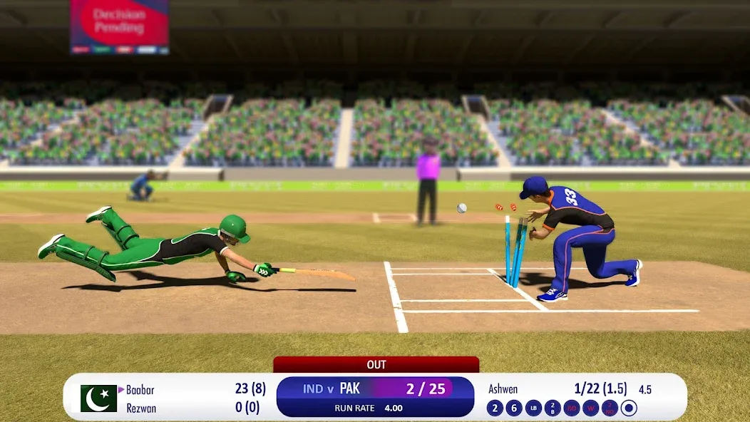 RVG Real World Cricket Game 3D (РВГ Реальная Мировая Крикетная Игра 3D)  [МОД Меню] Screenshot 1