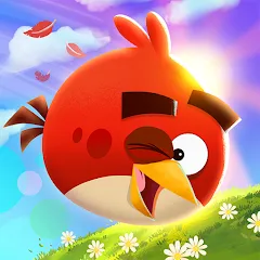 Взломанная Angry Birds POP Bubble Shooter (Энгри Брдс ПОП Бабл Шутер)  [МОД Unlimited Money] - полная версия apk на Андроид