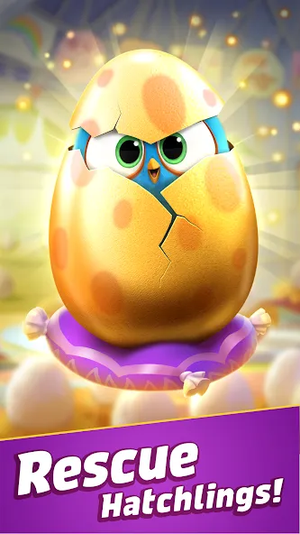 Angry Birds Match 3 (Энгри Бердс Матч 3)  [МОД Unlimited Money] Screenshot 2