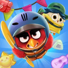 Скачать взлом Angry Birds Match 3 (Энгри Бердс Матч 3)  [МОД Unlimited Money] - последняя версия apk на Андроид