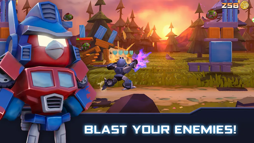 Angry Birds Transformers (Энгри Брдс Трансформеры)  [МОД Mega Pack] Screenshot 1