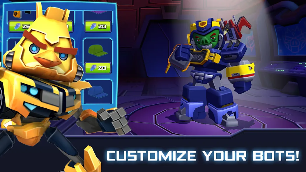 Angry Birds Transformers (Энгри Брдс Трансформеры)  [МОД Mega Pack] Screenshot 2