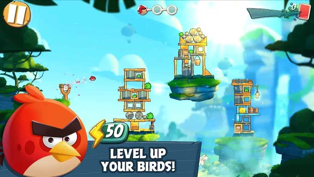 Angry Birds 2 (Энгри Бердс 2)  [МОД Много монет] Screenshot 2