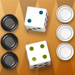 Взломанная Backgammon Online  [МОД Mega Pack] - стабильная версия apk на Андроид