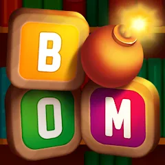 Взлом Wordboom - Online Word Game  [МОД Unlocked] - последняя версия apk на Андроид