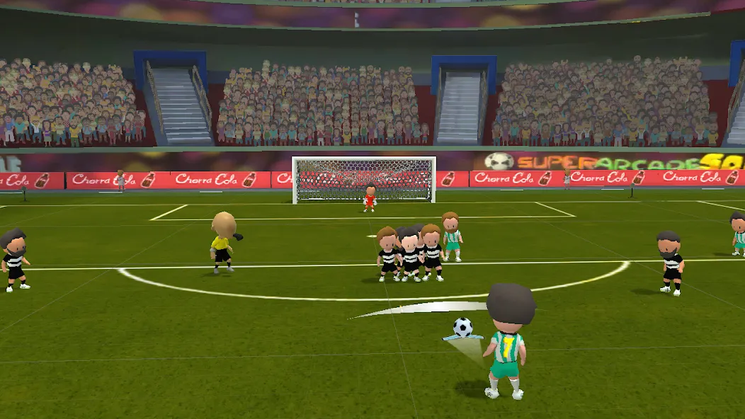 Super Arcade Soccer Mobile (упер Аркадный Футбол Мобильный)  [МОД Бесконечные монеты] Screenshot 2