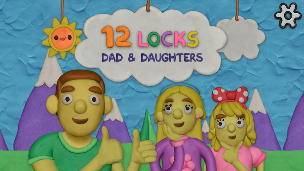 12 Locks Dad and daughters  [МОД Много денег] Screenshot 1