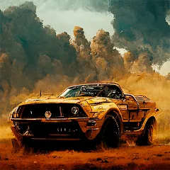 Взломанная Road Warrior: Nitro Car Battle (Роуд Ворриор Нитро)  [МОД Много монет] - полная версия apk на Андроид