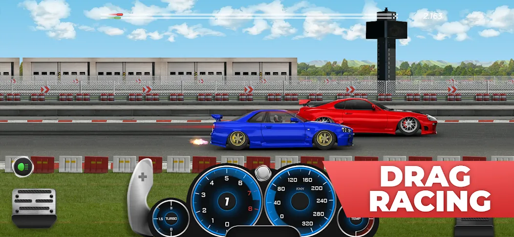 Project Drag Racing (Проект Дрэгрейсинг)  [МОД Меню] Screenshot 1