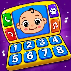 Взлом Baby Games: Piano & Baby Phone (Бейби Геймс)  [МОД Mega Pack] - стабильная версия apk на Андроид