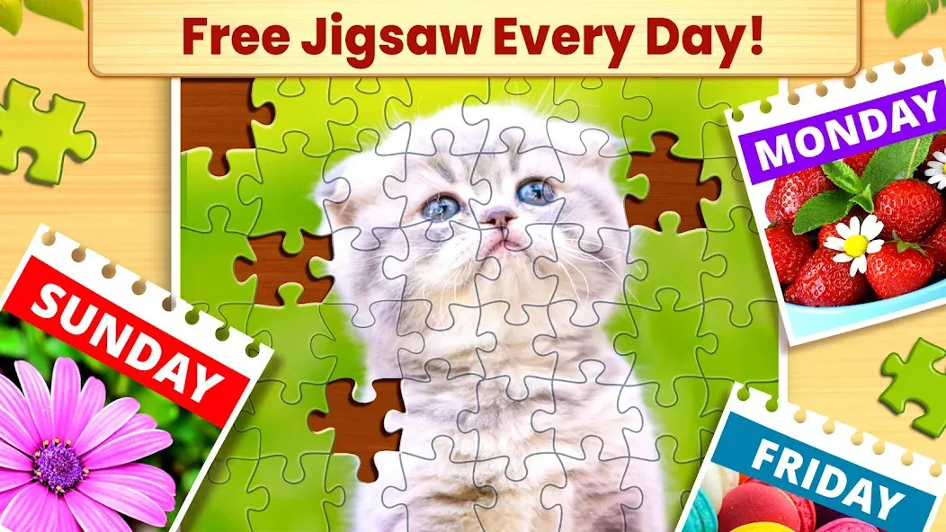 Jigsaw Puzzles: Picture Puzzle  [МОД Unlimited Money] Screenshot 3