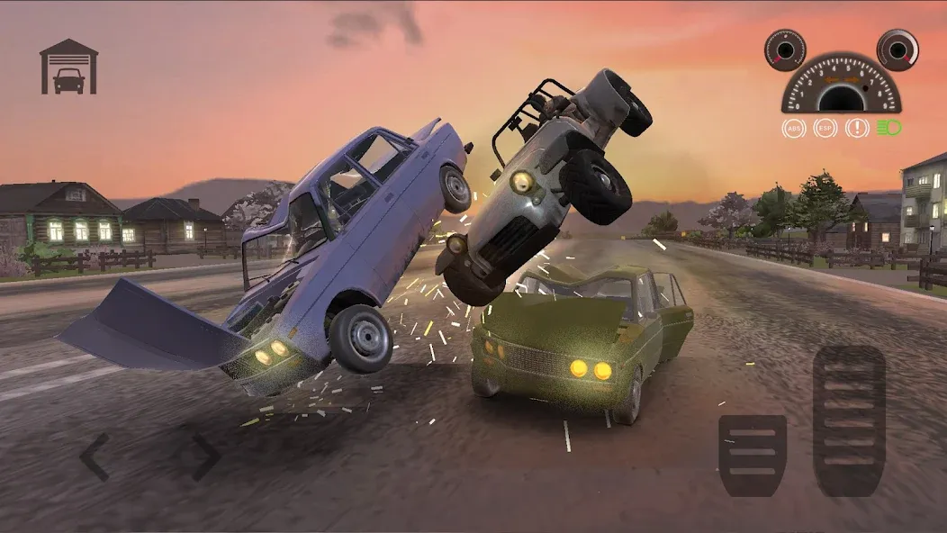 Car Crash Racing - Russia (Кар Краш Рейсинг)  [МОД Unlocked] Screenshot 5