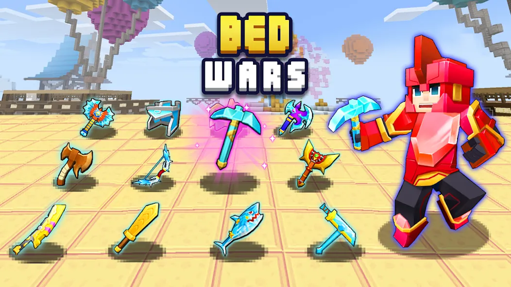 Bed Wars Lite (Бед Варс)  [МОД Unlimited Money] Screenshot 1