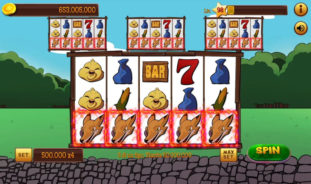 Slot Gallina 4 (Слот Галлина 4)  [МОД Бесконечные монеты] Screenshot 2