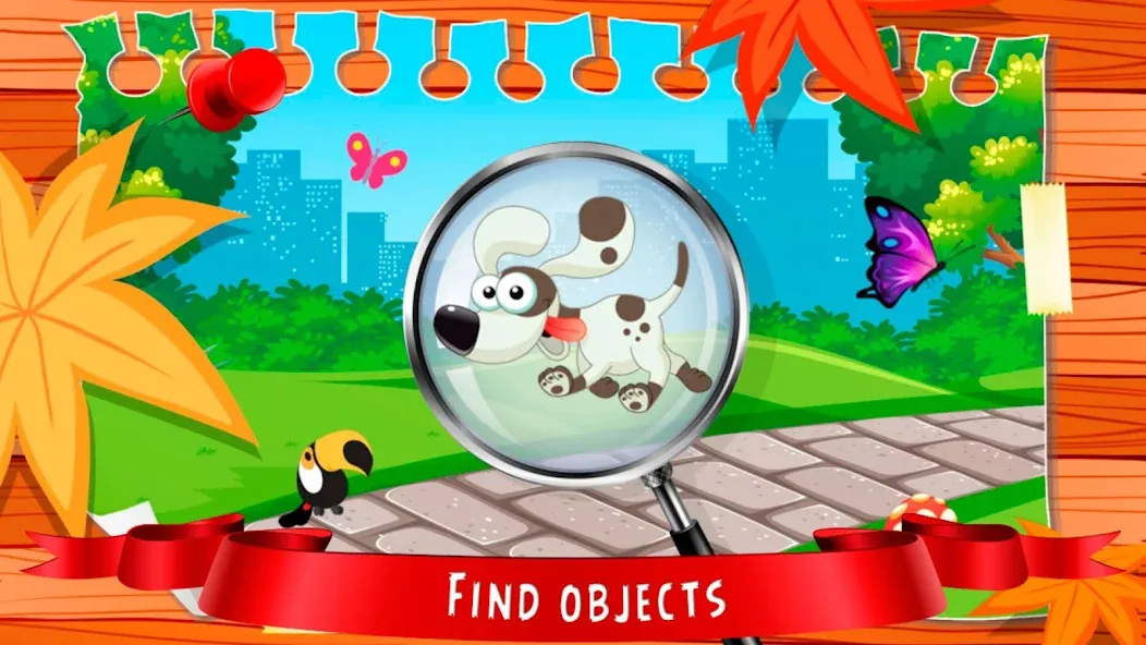 Hidden Object games for kids  [МОД Бесконечные монеты] Screenshot 1