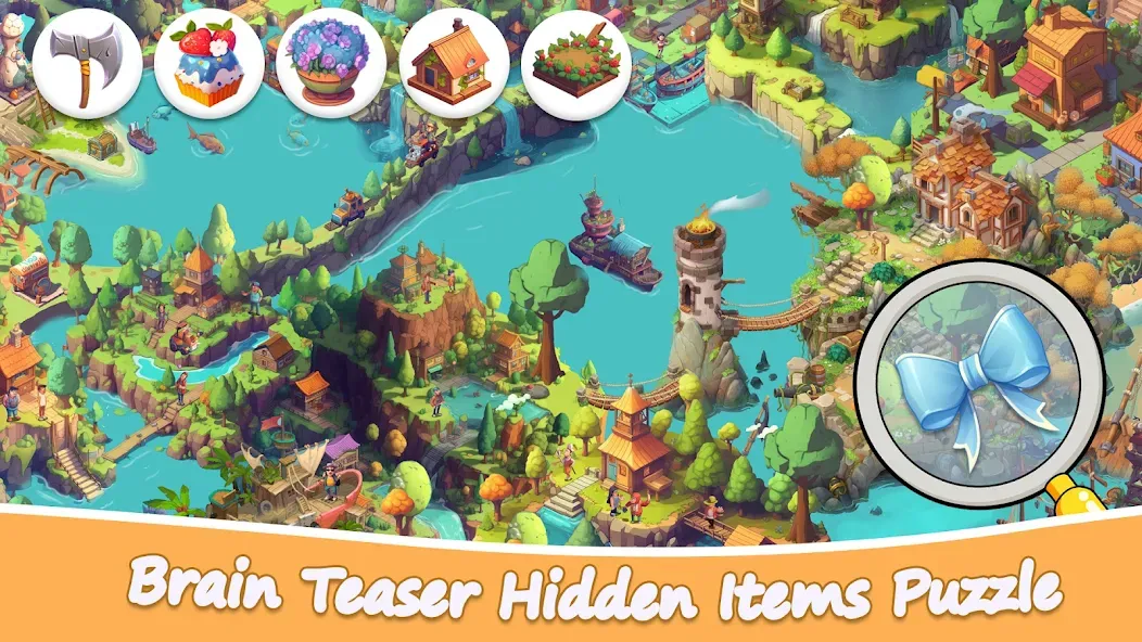 Find It Hidden Objects Games (Скавенджер Хант)  [МОД Все открыто] Screenshot 2