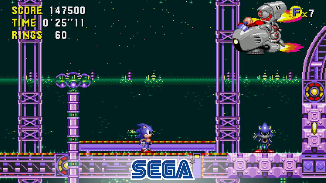 Sonic CD Classic (Соник СД Классик)  [МОД Бесконечные деньги] Screenshot 3