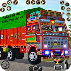 Скачать взломанную Indian Truck Driver Simulator  [МОД Mega Pack] - последняя версия apk на Андроид