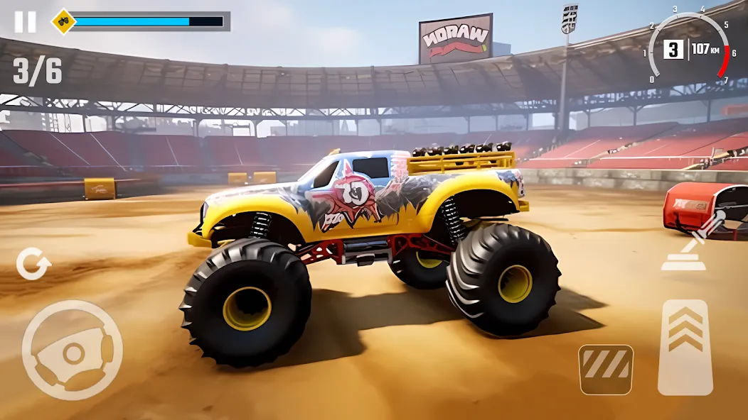 4x4 Monster Truck Racing Games (Монстр Трак Гонки игры)  [МОД Mega Pack] Screenshot 2