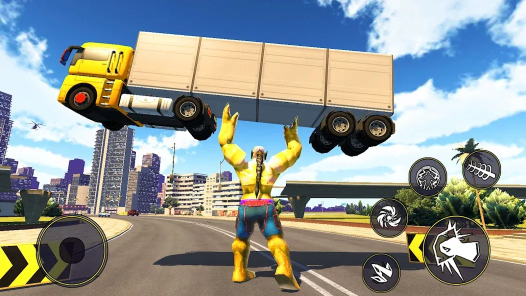 Super City Hero:superhero Game (упер Сити Герой)  [МОД Много денег] Screenshot 2