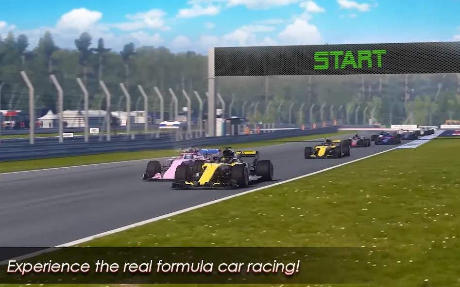 Formula car racing Real car (Формула гонок на автомобилях Реальный автомобиль)  [МОД Mega Pack] Screenshot 4