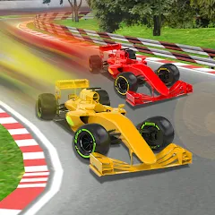 Взломанная Formula car racing Real car (Формула гонок на автомобилях Реальный автомобиль)  [МОД Mega Pack] - последняя версия apk на Андроид