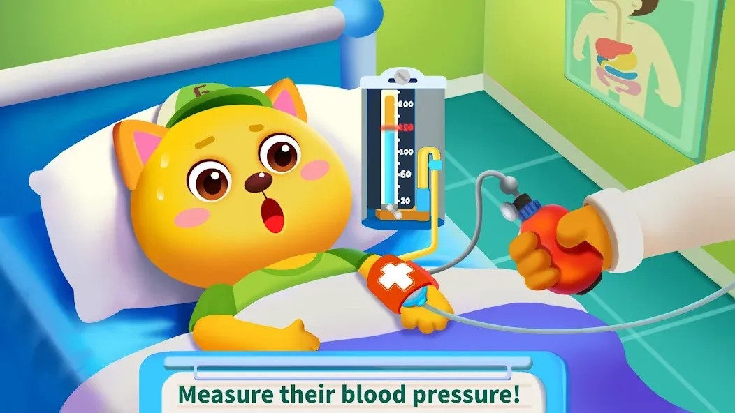 Baby Panda's Hospital Care  [МОД Menu] Screenshot 4