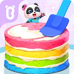 Скачать взломанную Little Panda's Cake Shop  [МОД Бесконечные монеты] - полная версия apk на Андроид