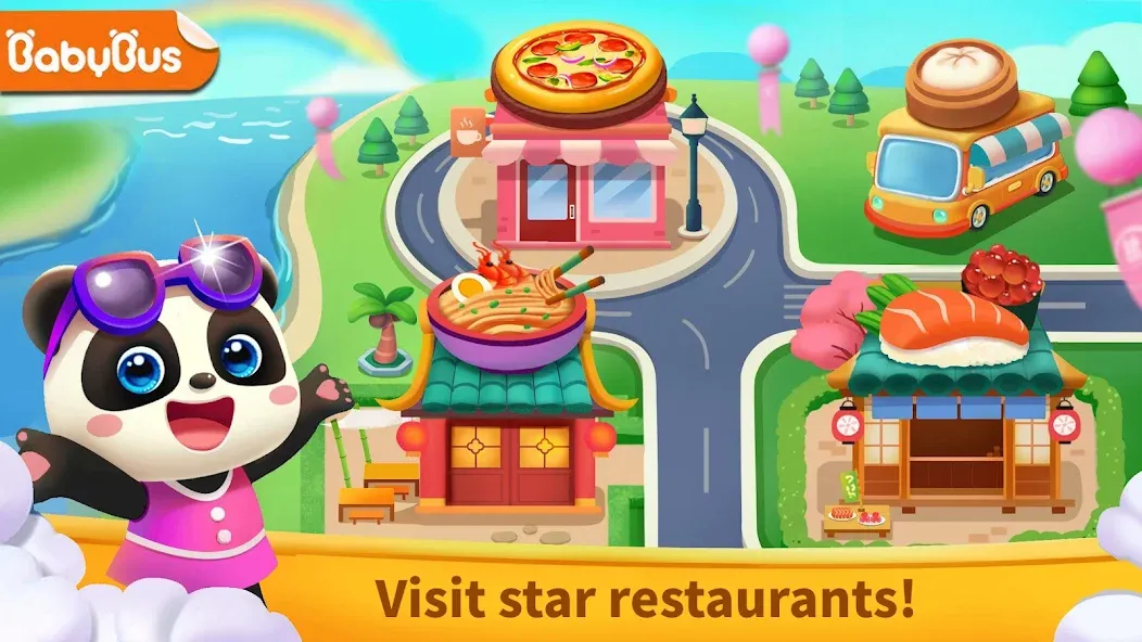 Little Panda: Star Restaurants  [МОД Бесконечные деньги] Screenshot 1