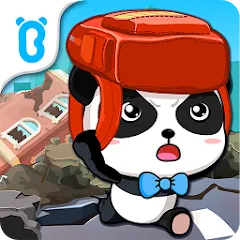 Взлом Baby Panda Earthquake Safety 1  [МОД Бесконечные монеты] - стабильная версия apk на Андроид