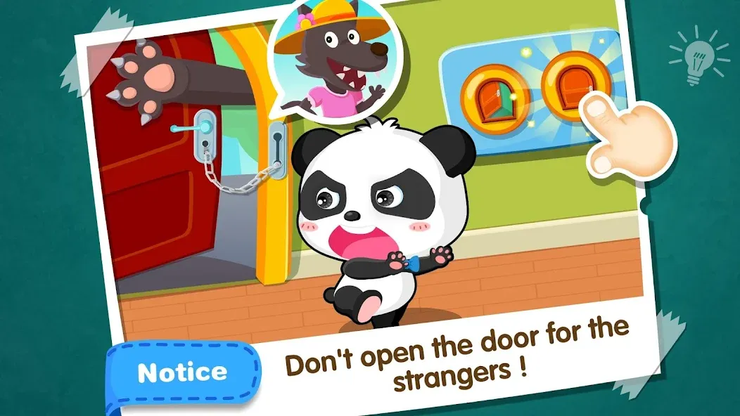 Baby Panda Home Safety  [МОД Много денег] Screenshot 3