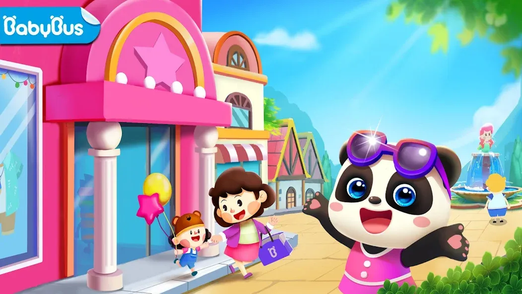 Little Panda's Town: Mall  [МОД Много монет] Screenshot 1