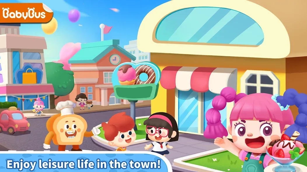 Little Panda's Town: Street  [МОД Unlocked] Screenshot 1