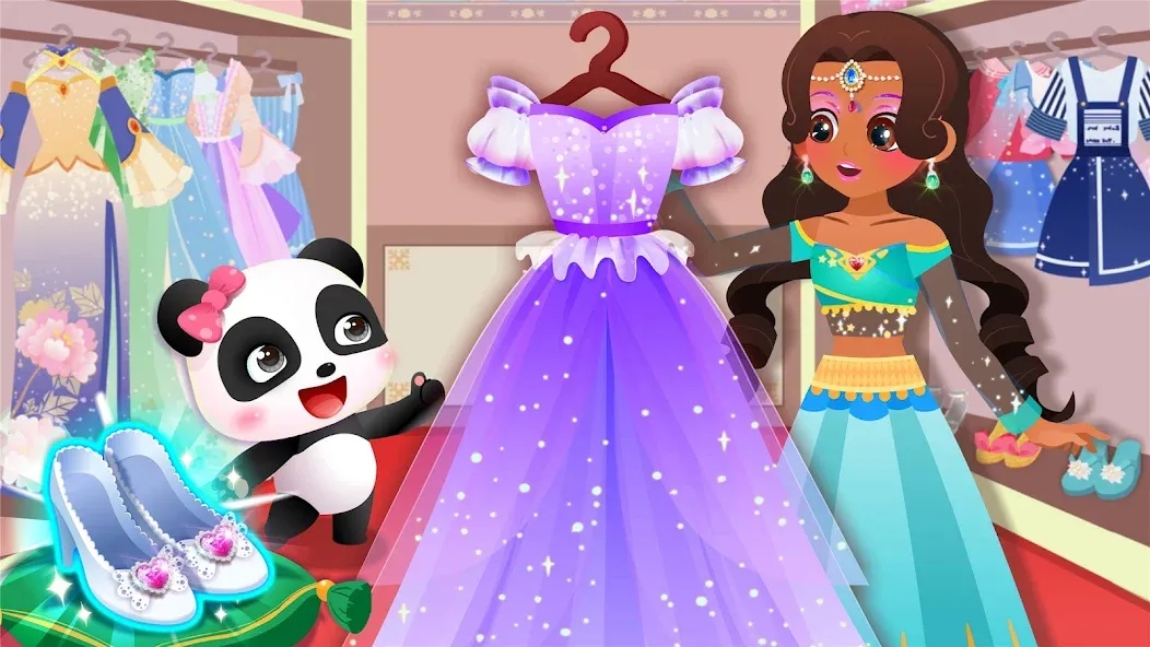 Little Panda: Princess Makeup  [МОД Много монет] Screenshot 4