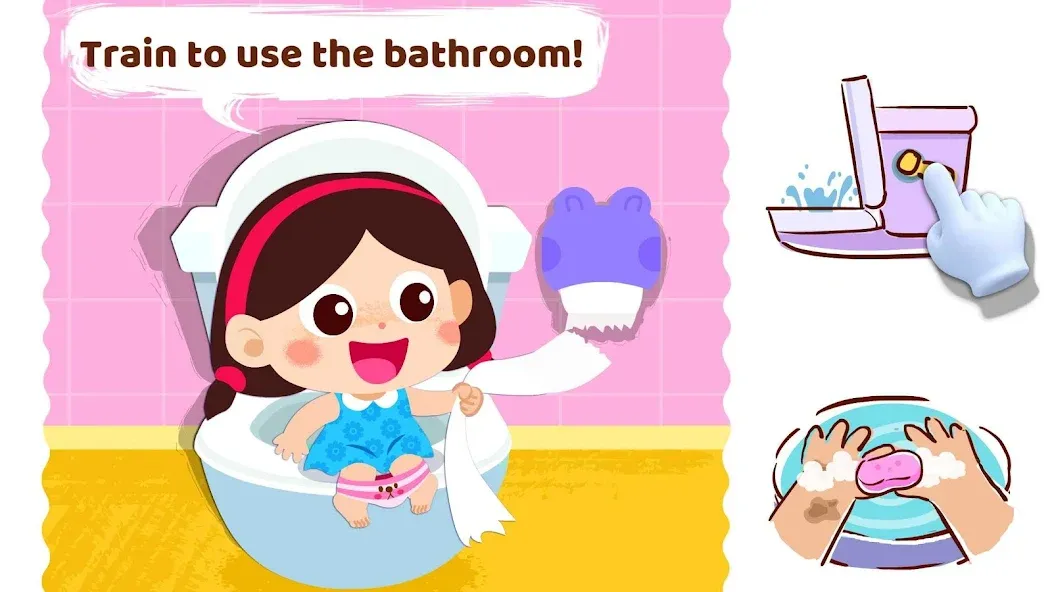 Baby Panda's Daily Habits  [МОД Много денег] Screenshot 4