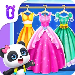 Взломанная Baby Panda's Fashion Dress Up  [МОД Бесконечные монеты] - стабильная версия apk на Андроид