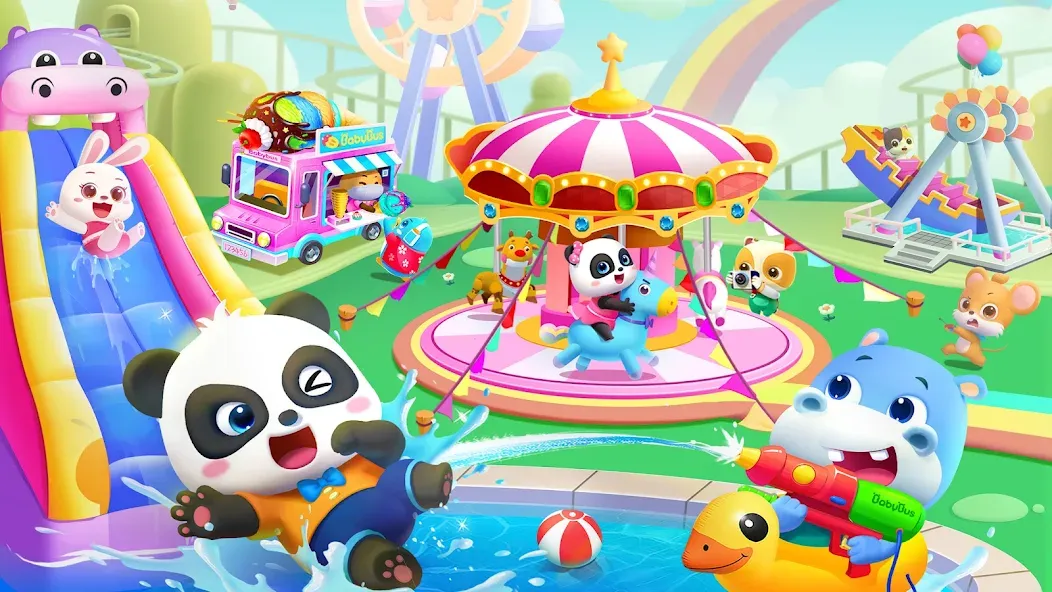 Baby Panda World: Kids Games  [МОД Меню] Screenshot 2