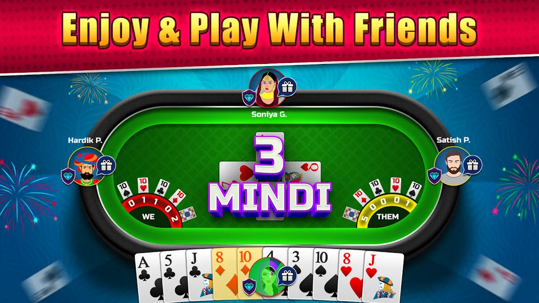 Mindi Online Card Game (Минди Онлайн Карточная Игра)  [МОД Меню] Screenshot 2